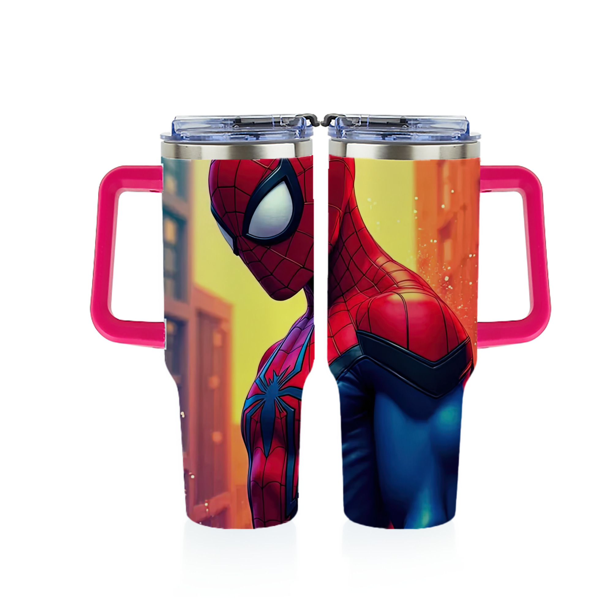 （画像用） Spider Man スパイダーマン 1200ｍLフルプリント車用タンブラー